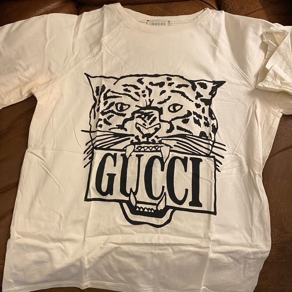 Gucci kids size 10 shirt, worn once!